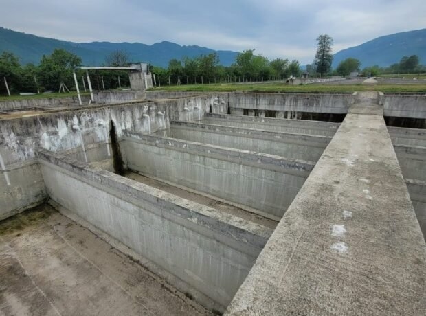 Figure 5. Empty ponds in the unused capacity area